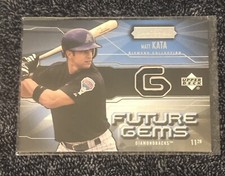2004 UD Diamond Collection Future Gems #FG-KA Matt Kata Jersey Relic Patch