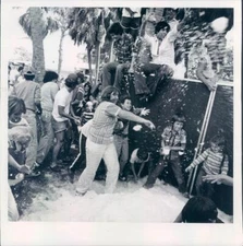 1979 Press Photo St Petersburg FL Eckerd College Snow Carnival - rkf10835