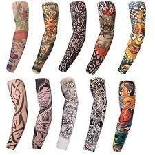 10 uds mangas de tatuaje para brazo protecci n solar UV para ni os