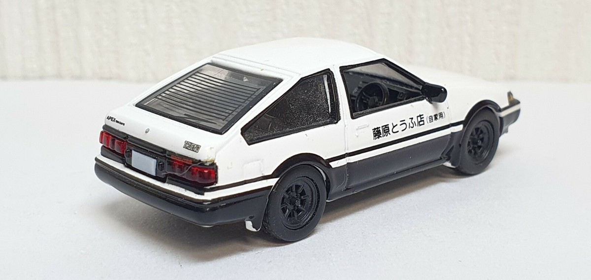 1/72 Real-X Initial D TOYOTA SPRINTER TRUENO AE86 Fujiwara diecast