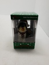 Paws Claus Vintage 2011 SHIH TZU 3" Christmas Tree Ornament Wal-Mart Exclus
