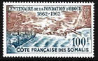 French Somali Coast - 100 Years Obock MNH 1962 Mi. 335