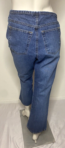 MOTHERHOOD Maternity Women Blue Denim High Rise 2-Pockets Jeans Pants Size S - Picture 3 of 4