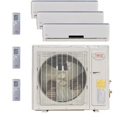 Ymgi Mini Split Air Conditioner Heat Pump Ductless 3 Zone 9000 18000 18000 Btu