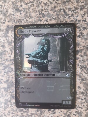 MTG 1 x Shady Traveler Stalking Predator - Folie - Innistrad Mitternachtsjagd