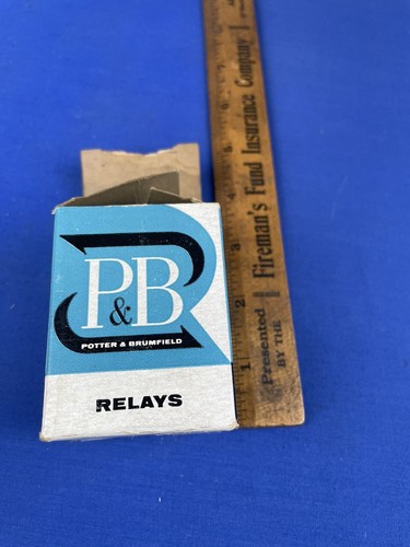 Relé vintage Potter & Brumfield 328 KT11A - Bobina 115V CA - Caja original - Imagen 14 de 14