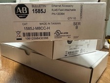 LOT of  TEN ** New! Allen Bradley 1585J-M8CC-H ethernet accessory  PN-120364