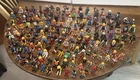 Huge Lot Of Vintage Playmobil 150+ People 100+ Hats Shields & 100s Of Smalls Gun