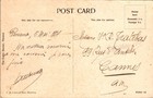 1914 Panama Gatun Canal Gates PPC Postcard Cover  to Cannes France — photo 2