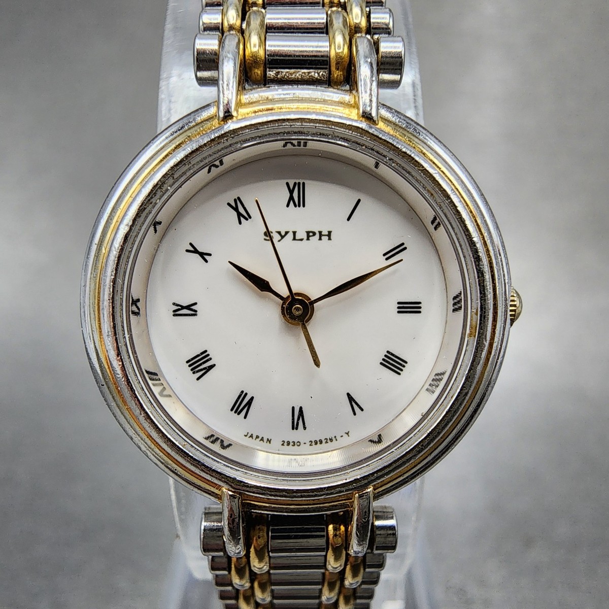 Citizen Sylph Watch Women 21mm White Dial Two Tone 2930-294548 New