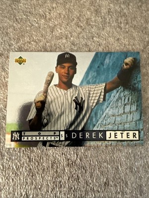 1994 Upper Deck Top Prospects #550 Derek Jeter Rookie RC HOF New York Yankees