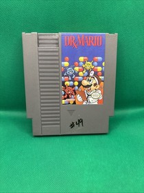 Juego y caja Dr Mario NES. Sin manual. Probado. Aut&eacute;ntico.