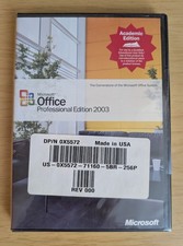 Microsoft Office 2003 Professional edition BRAND NEW