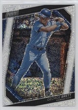 2023 National Convention VIP Gold Pack White Sparkle Prizm George Brett HOF 2q9