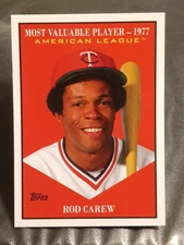 2025 Topps Update Series ✨1977 MVP✨#MV-29 Rod Carew - Minnesota Twins 