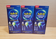 3x Advil Targeted Relief Pain Relieving Cream 2.3oz ea. BB: 07/2026 New  Sealed