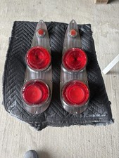 1957 Dodge D100 Sweptside Truck Or Dodge Sierra Wagons Taillights - Complete Set 1957 Dodge D100 Sweptside Truck Or Dodge Sierra Wagons Taillights - Complete Set