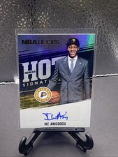 2017-18 Panini NBA Hoops Ike Anigbogu Rookie Hot Signatures Auto Autograph