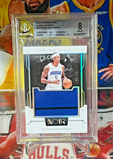 2023-24 Panini Noir Jumbo Material Patch /99 Paolo Banchero #JM-PAO BGS 8