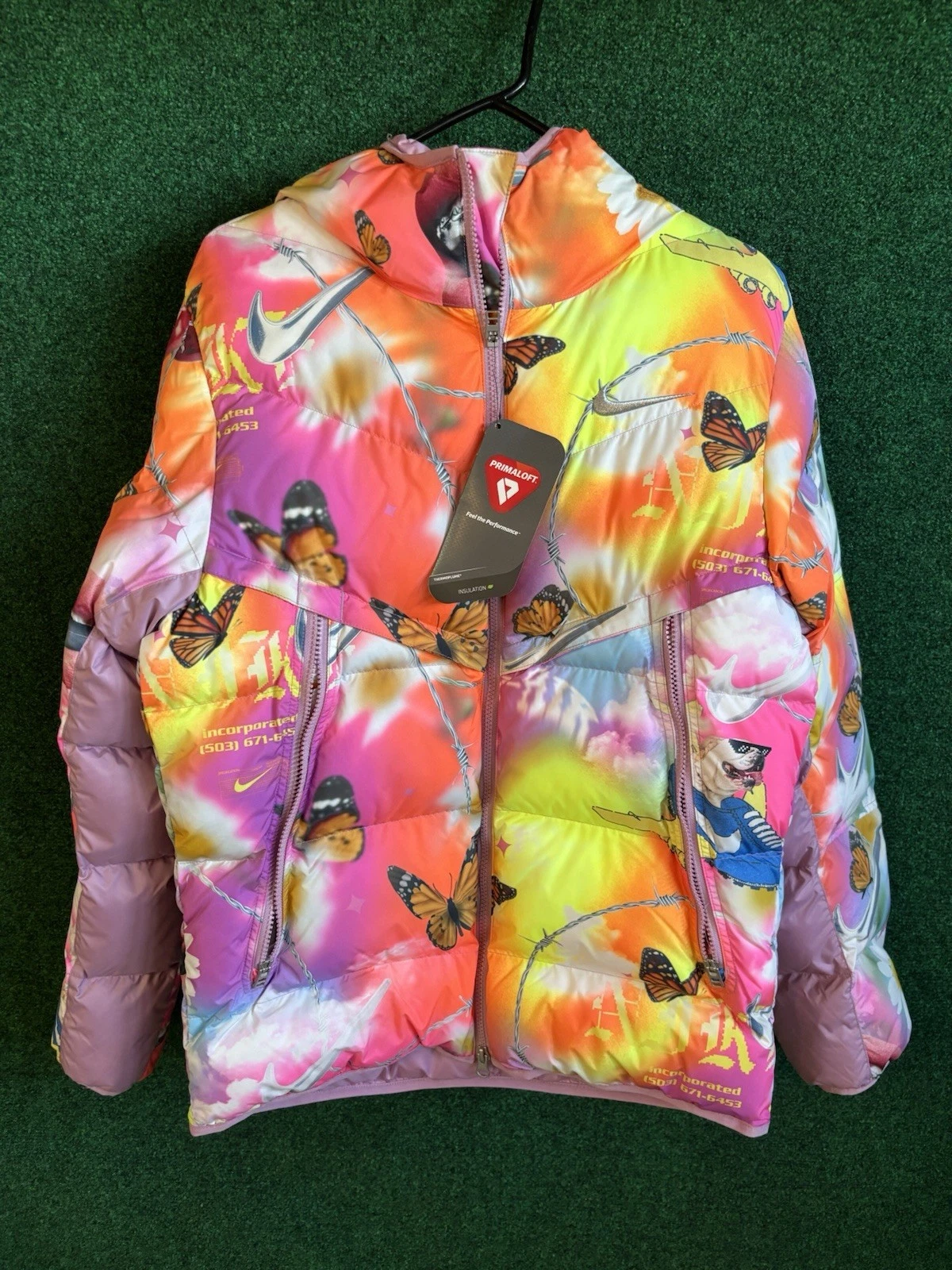 Nike StormFIT Windrunner Hooded PrimaLoft Puffer Jacket - Mens Size S DZ3048-499