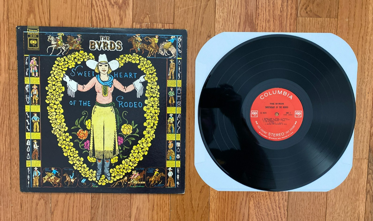 LP レコード THE BYRDS / SWEETHEART OF THE RODEO (CS9670) ○A2682