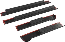 PIT66 Armor Rocker Panels Compatible with 2007-2013 Chevy Silverado 1500 Extende