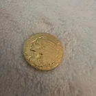 Indian Head US Gold  plated Coin Pre-1933  American Eagle Quarter 1907