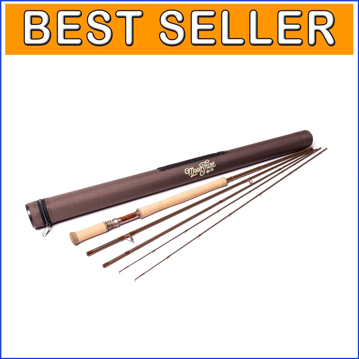 Elegant Moonshine Drifter II Fly Rod - Cork Grip, Extra Tip