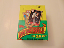 1987 TOPPS BASEBALL WAX BOX - FACTORY SEALED 36 PACKS - 17 CARDS PER PACK - !🔥