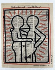 KEITH HARING - ART DRAWING / PAINTING