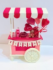 Martha Stewart San Valentino "Bacio" Palloncino Trolley Carrello Decorazione 10" NUOVO!