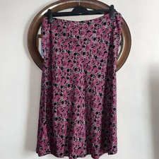 East Pink and Black Skirt Size 18