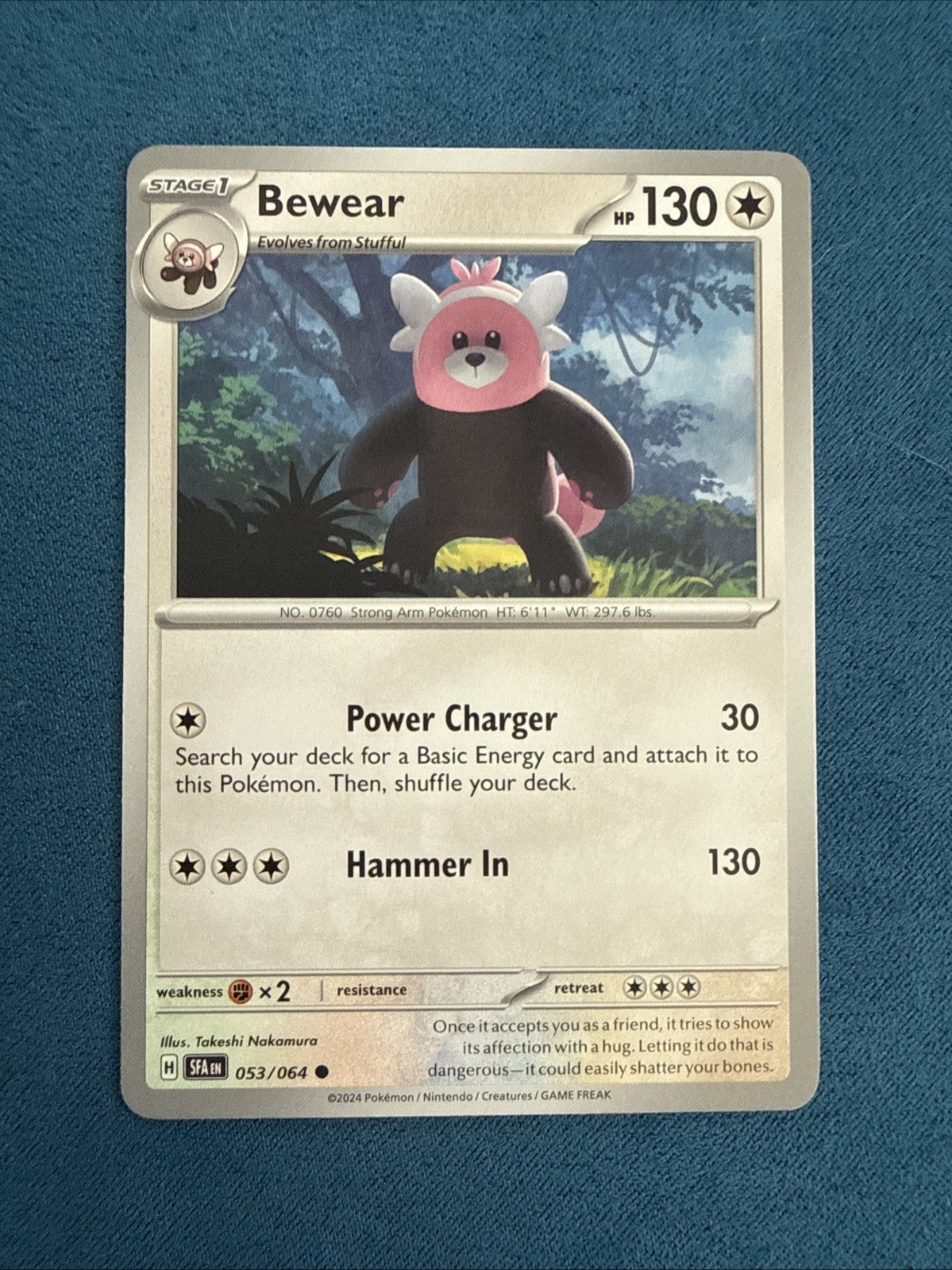Bewear 053/064 Sv: Shrouded Fable Reverse Regular
