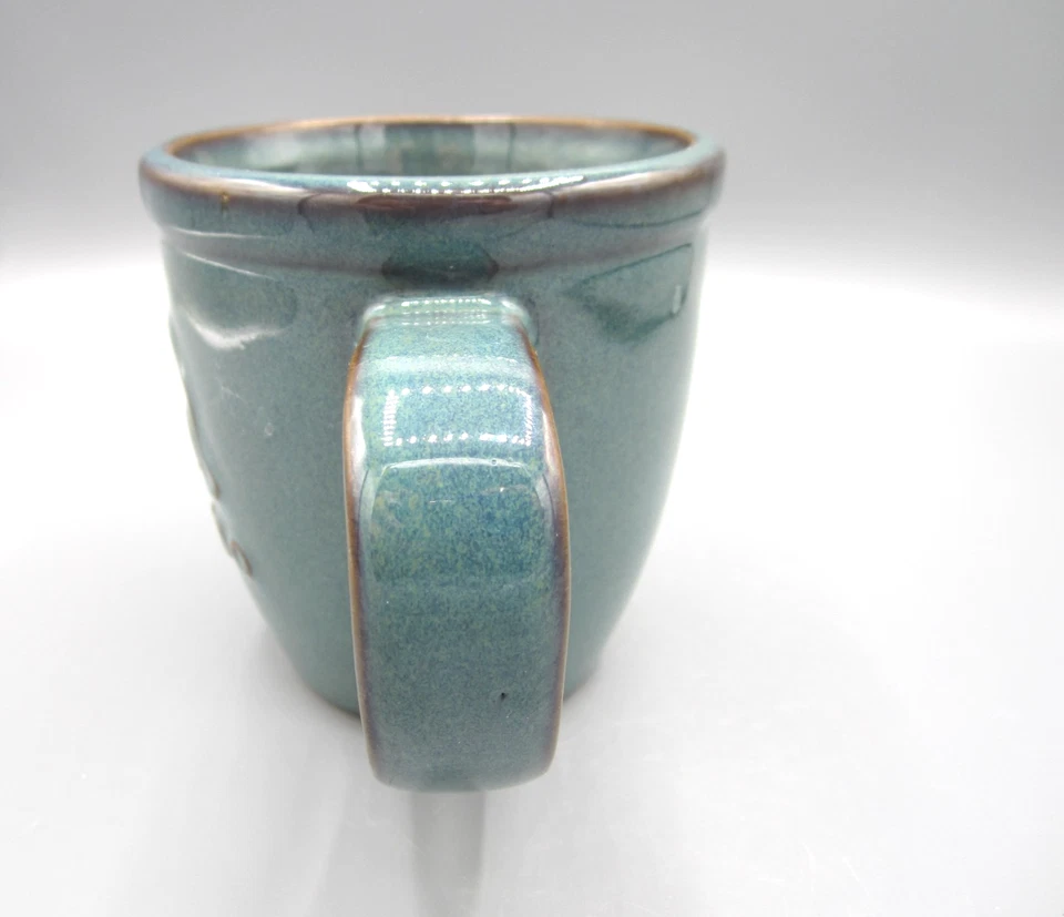 Колорадо зеленый крапчатый коричневый выбитый медведь чай кофейная кружка 16 унций. (379) - Изображение 3 из 4