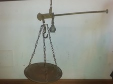 Bilancia Stadera Antica In Ferro E Ottone