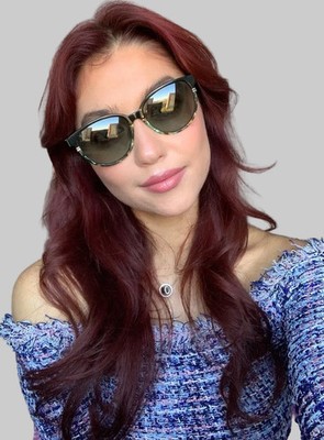 New Polarized Gianfranco Ferré GF Ferre Green 55mm Women's Sunglasses .