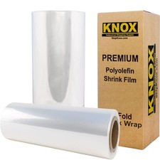 Knox Brand - 16" 75 Gauge Polyolefin Shrink Film Heat Wrap POF Centerfold 525...