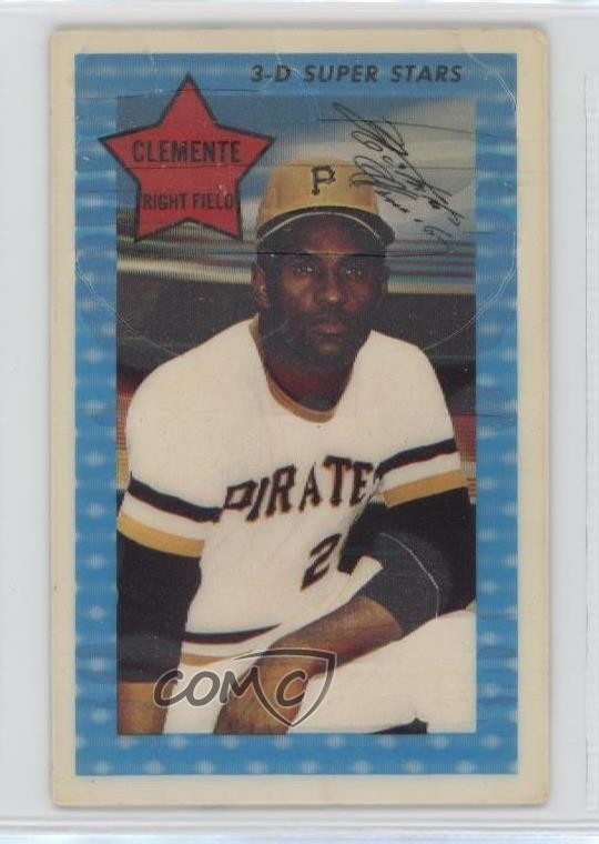 1971 Kellogg's 3-D Super Stars Roberto Clemente (1970 XOGRAPH) #5 HOF n8a