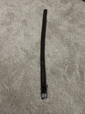 DUTYMAN 1522 1.5" BROWN GARRISON BASKET WEAVE LEATHER BELT SILVER BUCKLE 30”