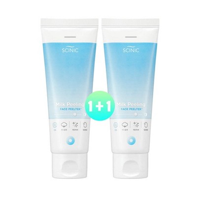 SCINIC Face Filter Milk Peeling 80ml (2 Pack)