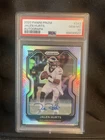 2020 Panini Prizm Jalen Hurts #343 Rookie Autographs Silver Prizm PSA 10 Eagles