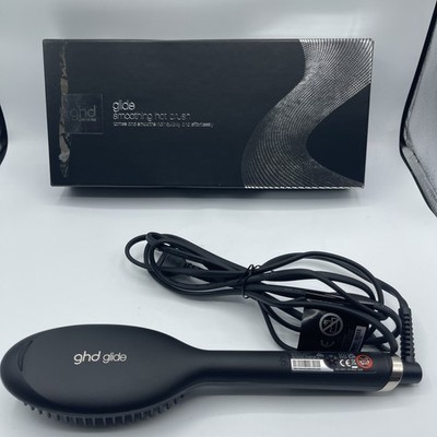 GHD Glide Hot Brush Glättungsbürste alle Haattypen - Schwarz