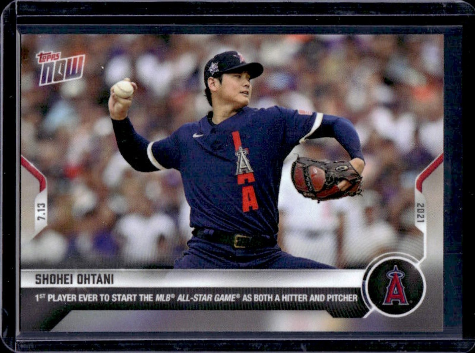 2021 Topps Now Shohei Ohtani #508 Angels