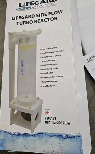LIFEGARD Aquatics Medium Side Flow Turbo Reactor for Aquariums