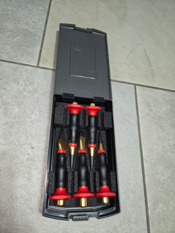 Rennsteig 5 peice chisel set
