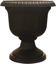 Arcadia Garden Products PL10CP Classic Traditional Plastic Urn Planter