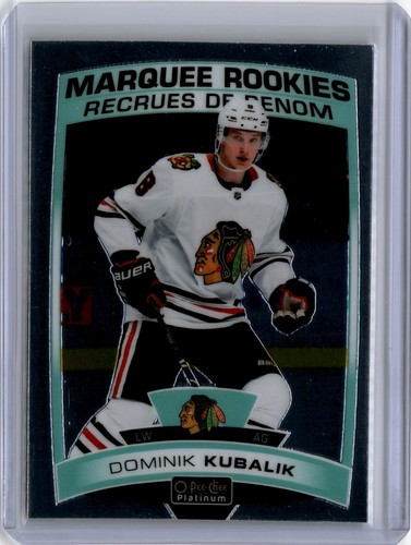 2019-20 O-Pee-Chee Platinum Dominik Kubalik RC #186 - Picture 1 of 2