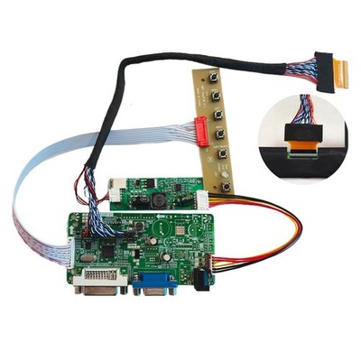 For 10.1inch 1920x1200 EV101WUM-N20 QV101WUB-N80 45 pins LCD DVI VGA LVDs Board