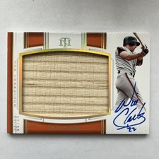 Will Clark 2025 Panini National Treasures Legendary Jumbo Relics Bat Auto 09/10