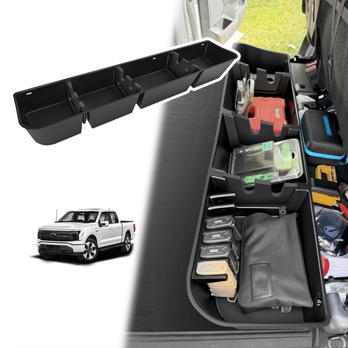 VaultsOnWheels Under Seat Storage Box Fit for Ford F150 2015-2026 SuperCrew/C...